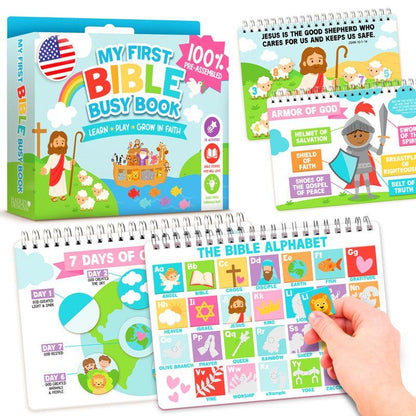 Bible Busy Book for Toddlers