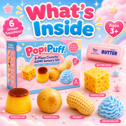 6-Piece Crunchy ASMR Set