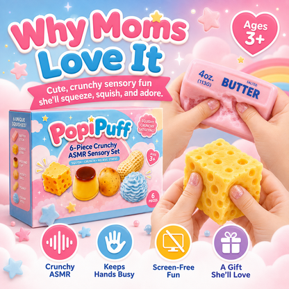 6-Piece Crunchy ASMR Set