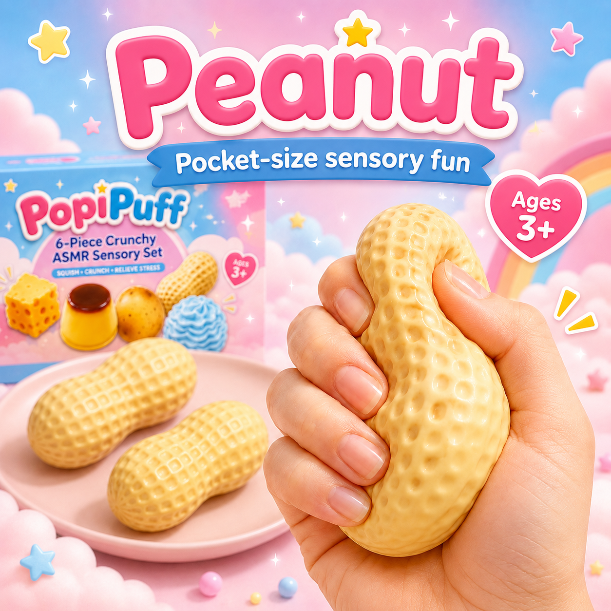 6-Piece Crunchy ASMR Set