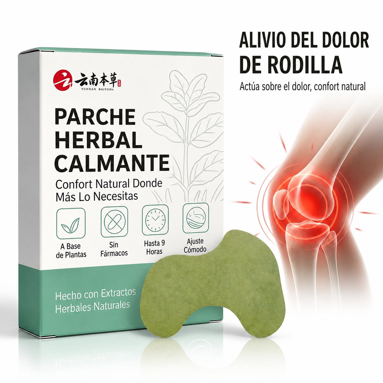 Parches Herbales Calientes Para Articulaciones