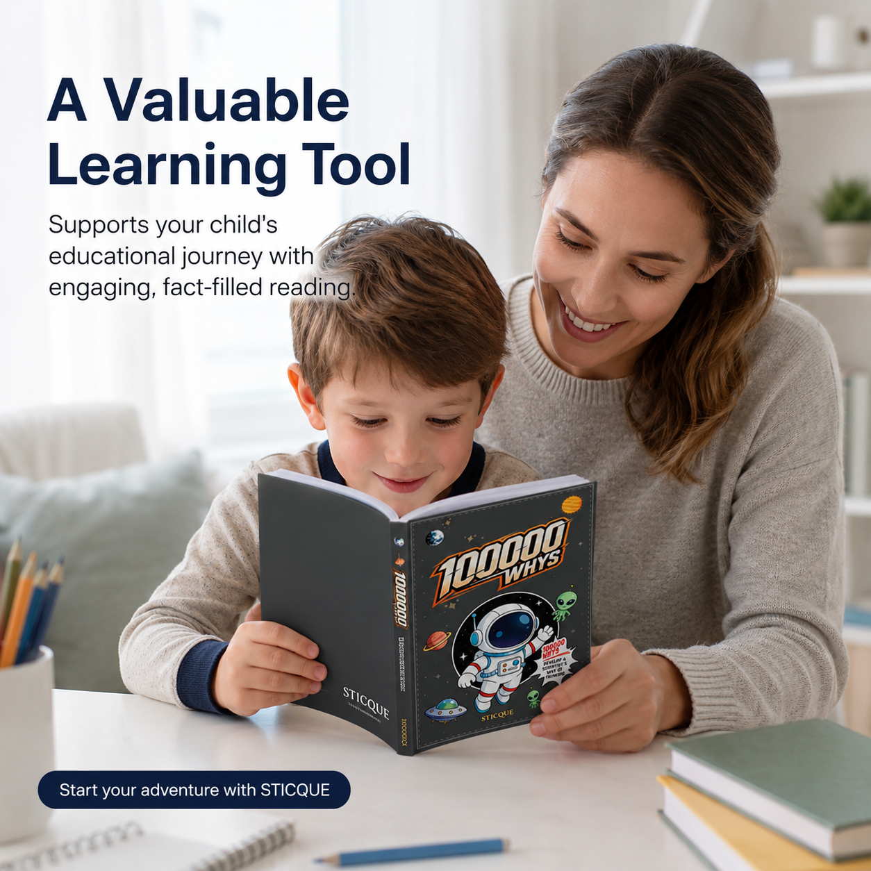 WonderPop 100,000 Whys: Kids’ Science & Discovery Book