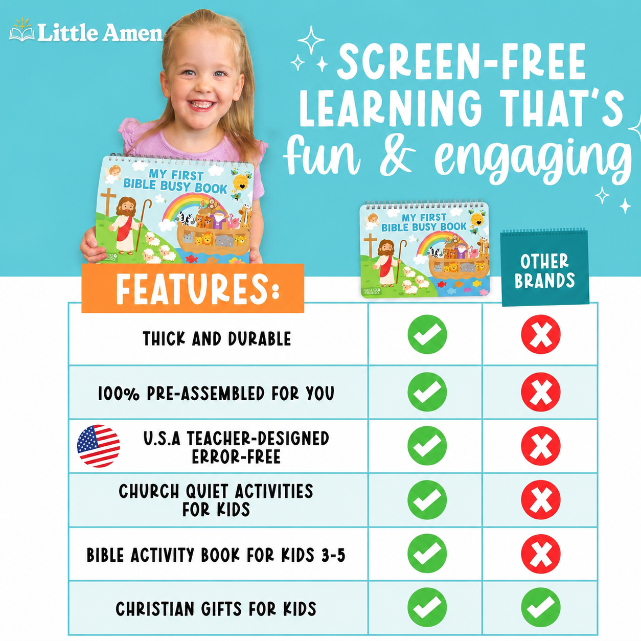 Bible Busy Book for Toddlers