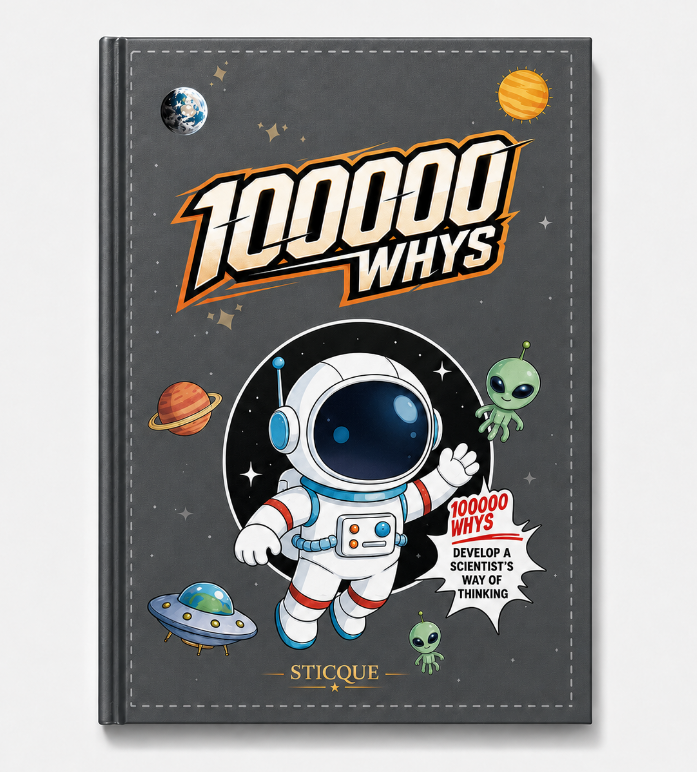WonderPop 100,000 Whys: Kids’ Science & Discovery Book
