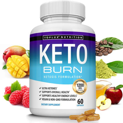 KetoVive Keto Burn Supplement – Energy, Focus & Low-Carb Lifestyle Support